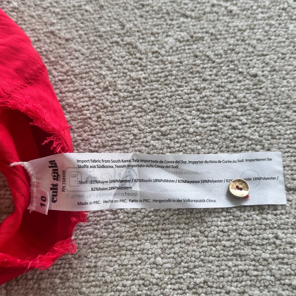 NWT CULT GAIA EZA BRA TOP - LOLLIPOP- SIZE 10 - Picture 6 of 10